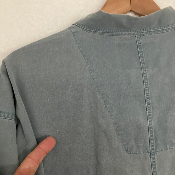 Levis Two Horse Brand Shirt Mens XL‎ Long Sleeve Metal Button Up Western Work - Picture 7 of 13